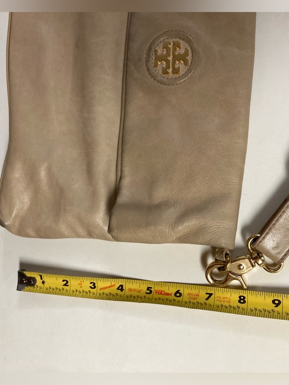 Tory Burch Tan Foldover Crossbody - Picture 9 of 12